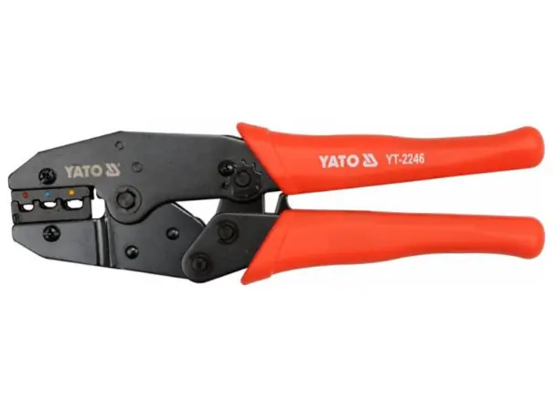 YATO YT2246 Krimpelő fogó 220 mm ( 0,5-6 mm2 ) Biztonságos fizetés