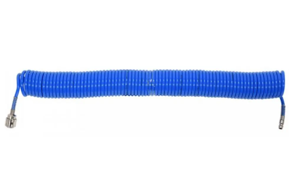 YATO YT24203 Pneumatikus tömlő (spirál) gyorscsatlakozóval 5,5 mm x 8 x 15 m 1,2 MPa Gyors kiszállítás