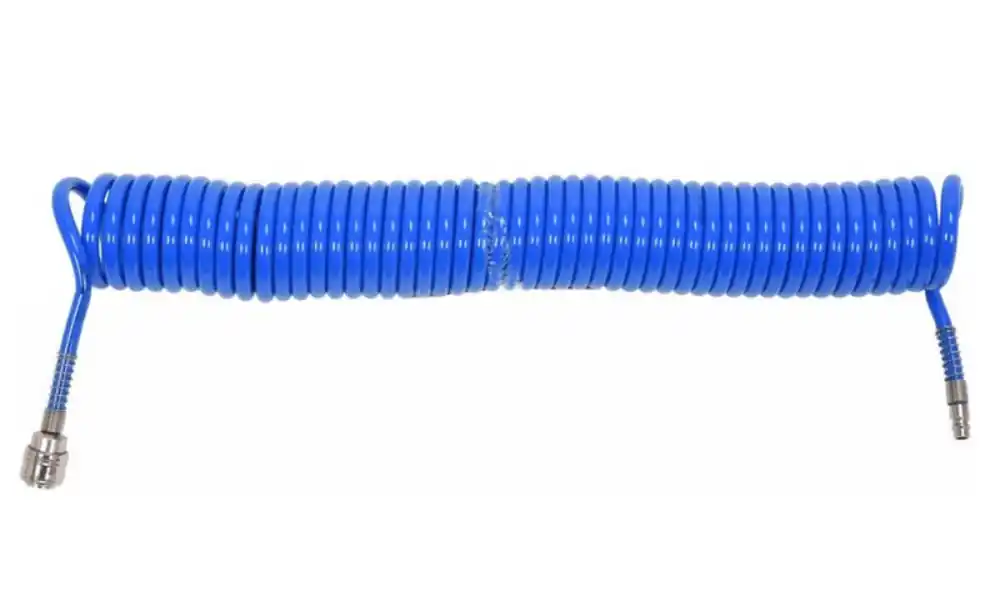 Azonnal elérhető YATO YT24205 Pneumatikus tömlő (spirál) gyorscsatlakozóval 6,5 mm x 10 mm x 10 m 1,2 MPa