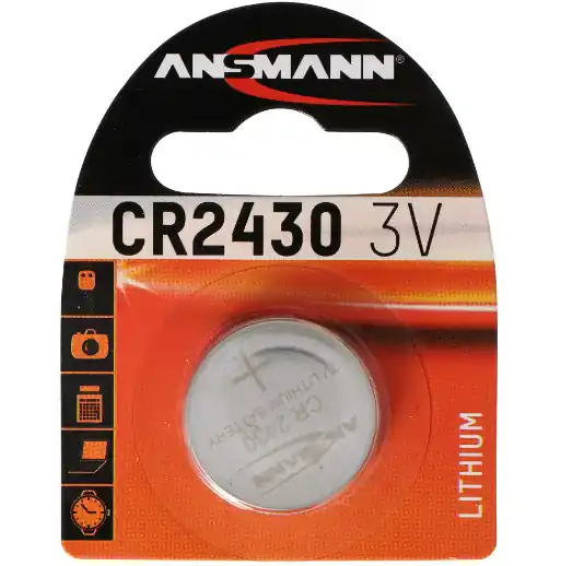 Expressz szállítás ANSMANN CR2430 3V lítium gombelem 1db/csomag