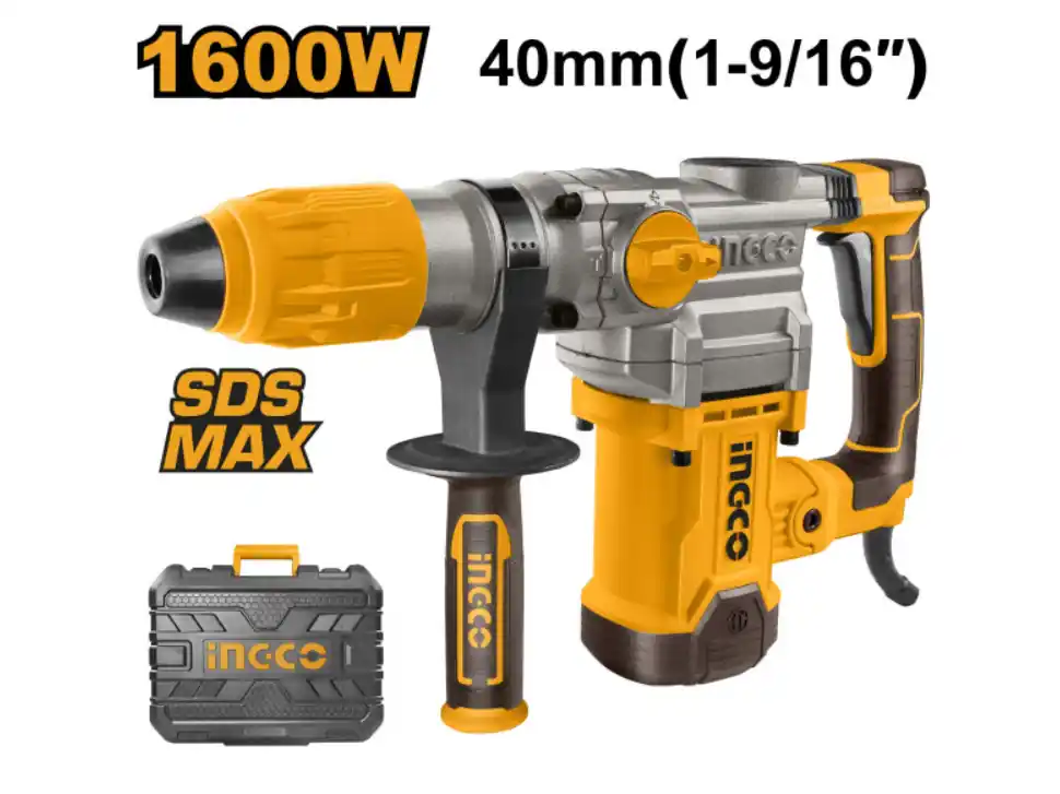 INGCO Kombikalapács 10,0 J 1600 W SDS-Max Prémium