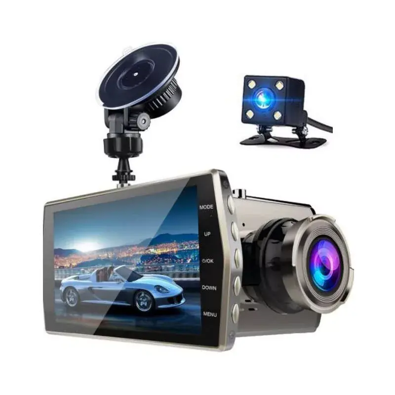 Akciós ár FullHD 1080P autós menetrögzítő kamera tolatókamerával