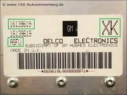 Exkluzív ajánlat OPEL CORSA A 90-93 Motorvezérlő egység ecu pcm modul bontott alkatrész