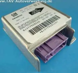 OPEL ASTRA F 94-02 Légzsák indító elektronika bontott alkatrész Azonnali szállítás