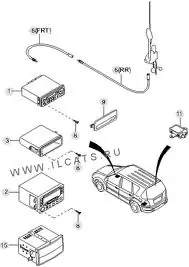 Exkluzív ajánlat SSANGYONG REXTON Antenna erősítő bontott alkatrész