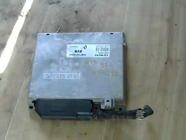 Vásárlói kedvenc RENAULT R19 92- Motorvezérlő egység ecu pcm modul bontott alkatrész