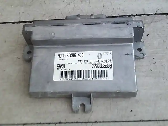 RENAULT R19 92- Motorvezérlő egység ecu pcm modul 1.4i bontott alkatrész Outlet