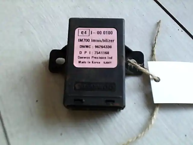 Szuper akció DAEWOO NUBIRA 99-03 Immobiliser modul bontott alkatrész