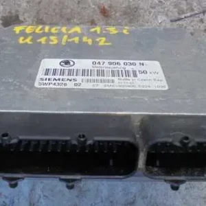SKODA FELICIA 97- Motorvezérlő egység ecu pcm modul bontott alkatrész Utolsó esély