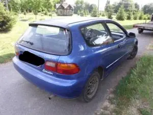 HONDA CIVIC -91 Csomagtér ajtóüveg 5 ajtós bontott alkatrész Rendeld meg most