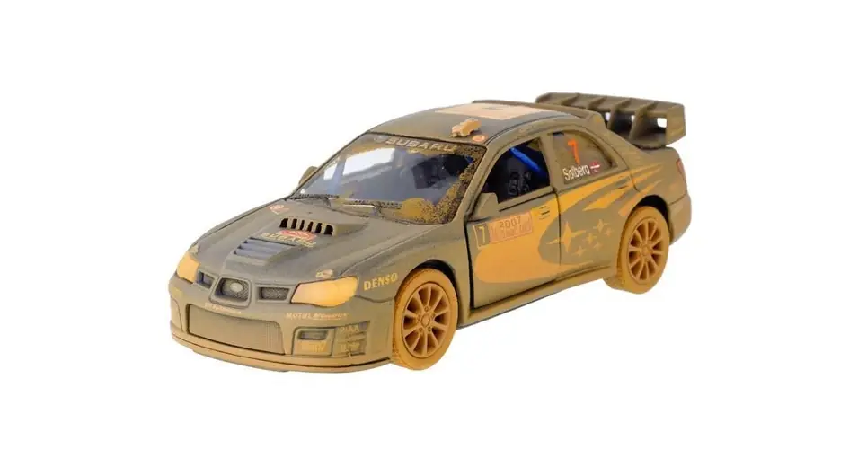 Makett Autó, 1 36, Subaru Impreza WRC 2007, poros hatású Azonnal elérhető