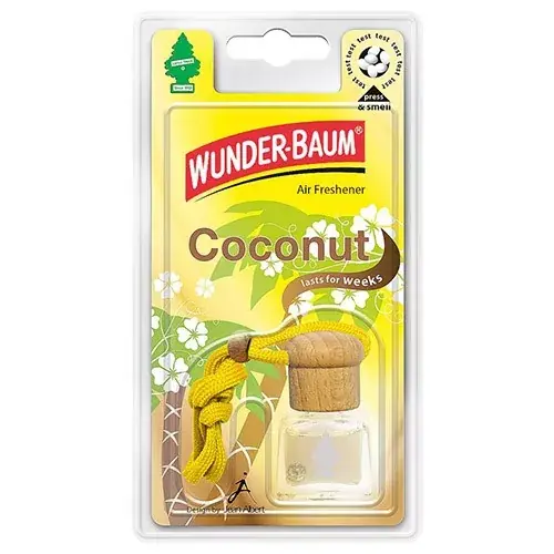 Wunderbaum, Fakupakos Illatosító, 4,5ml, Kókusz Biztonságos vásárlás