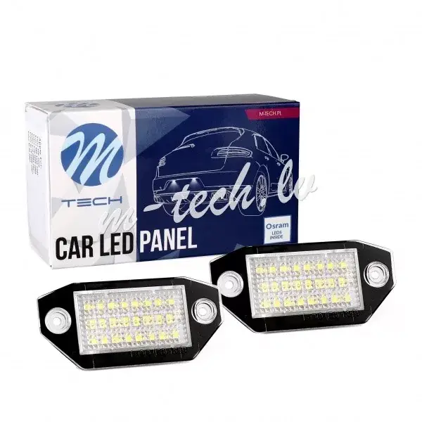 M-Tech, Rendszámtábla Világítás Led 2 db Ford Mondeo Mkiii Olcsóbb