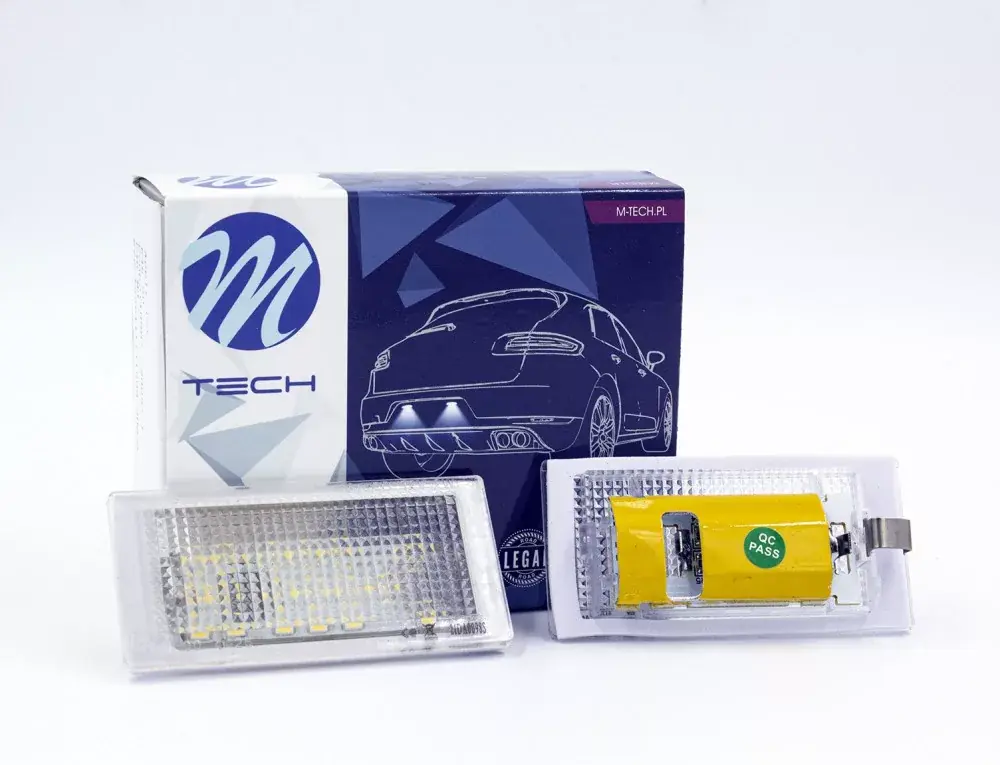 M-Tech, Rendszámtábla Világítás Led 2 db Ld-E46-2D Bmw E46 Coupe Expressz kézbesítés
