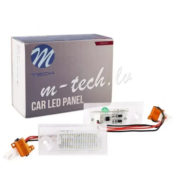 M-Tech, Rendszámtábla Világítás Led 2 db Lp-C54B Audi Expressz kézbesítés
