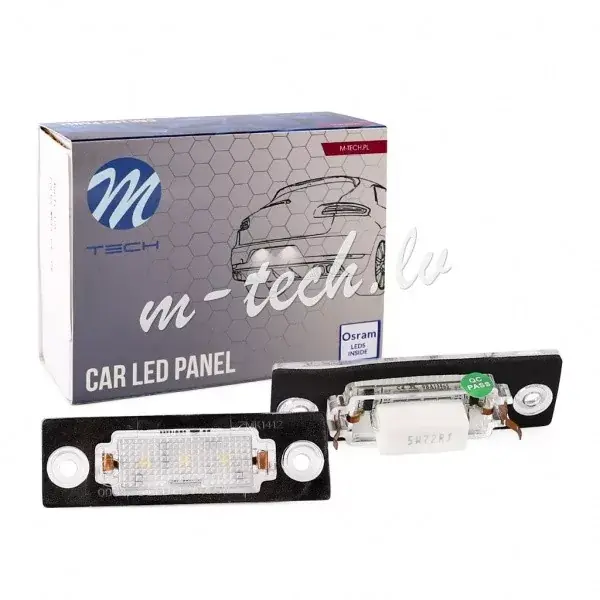 Legkelendőbb M-Tech, Rendszámtábla Világítás Led 2 db Lp-Vwp2 Vw/Porsche