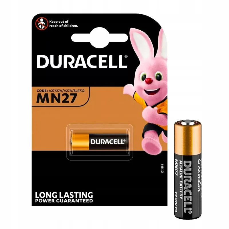 Duracell Speciális MN27 12V alkáli Elem 1db Expressz szállítás