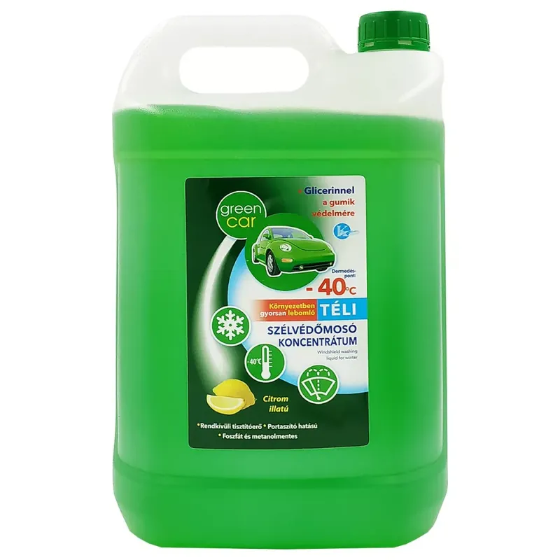 Green car, Szélvédőmosó, Téli, 5L -40C° Azonnali szállítás