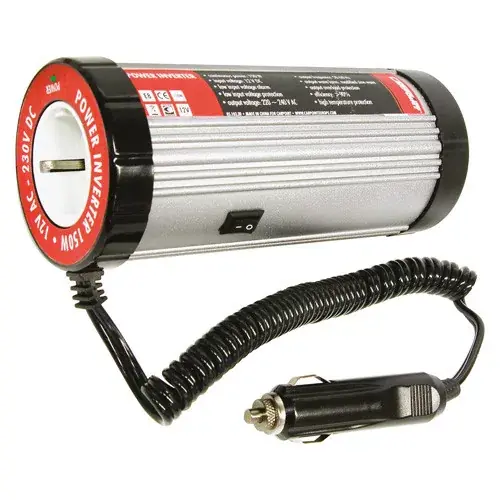 Vásárlói kedvenc Carpoint, Transzformátor, 12V-230V, 150W