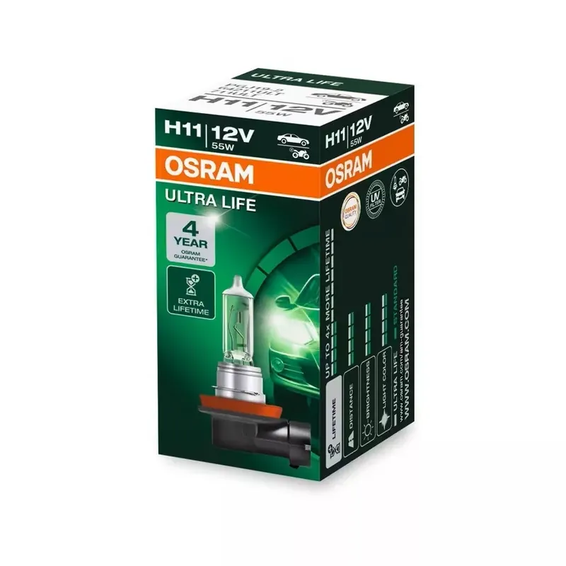Szuper ajánlat Osram, H11 Izzó Ultralife, 12V 55W, Darabos