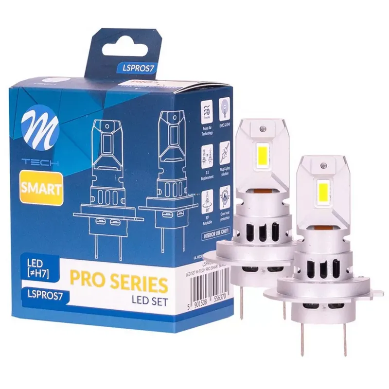 Prémium M-Tech, LSPROS7, H7 Led, 6000K Párban