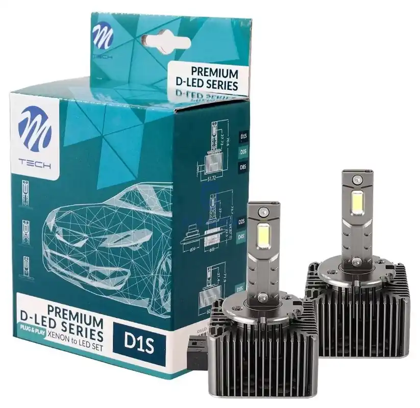 M-Tech LED Izzó 12V D1S - Párban Utolsó esély