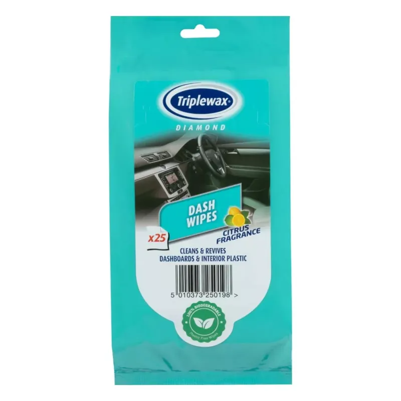 Carplan - Triplewax Műszerfal Ápoló Kendő Citrom Illat 25db Vedd meg most