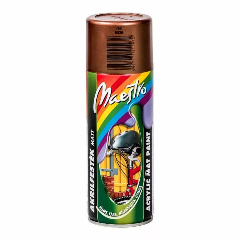 Maestro Akril Festék Metál Réz 400ml Szezonális akció