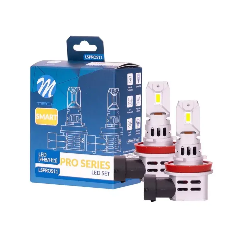 M-Tech, Pro Series, H8/H11 Led Párban, 12V 6000k Árengedmény