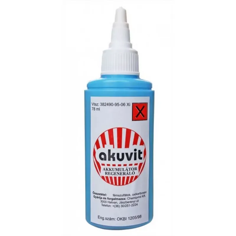 Árengedmény Akuvit, Akkumulátor regeneráló folyadék
